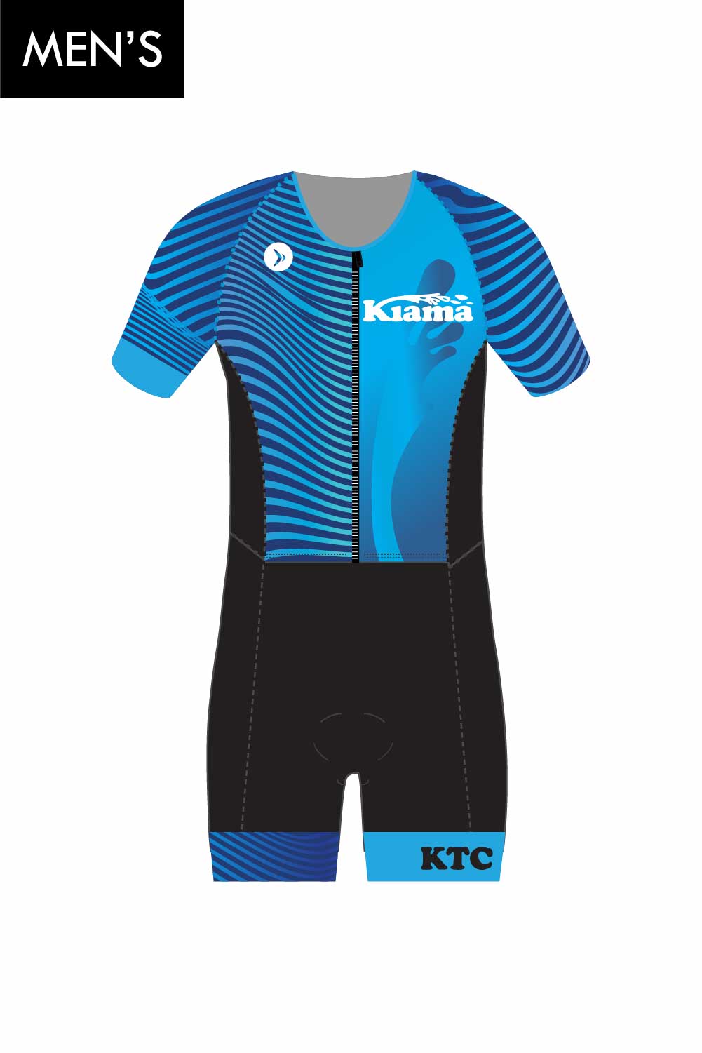 KTC Men's Sleeve Tri Suit