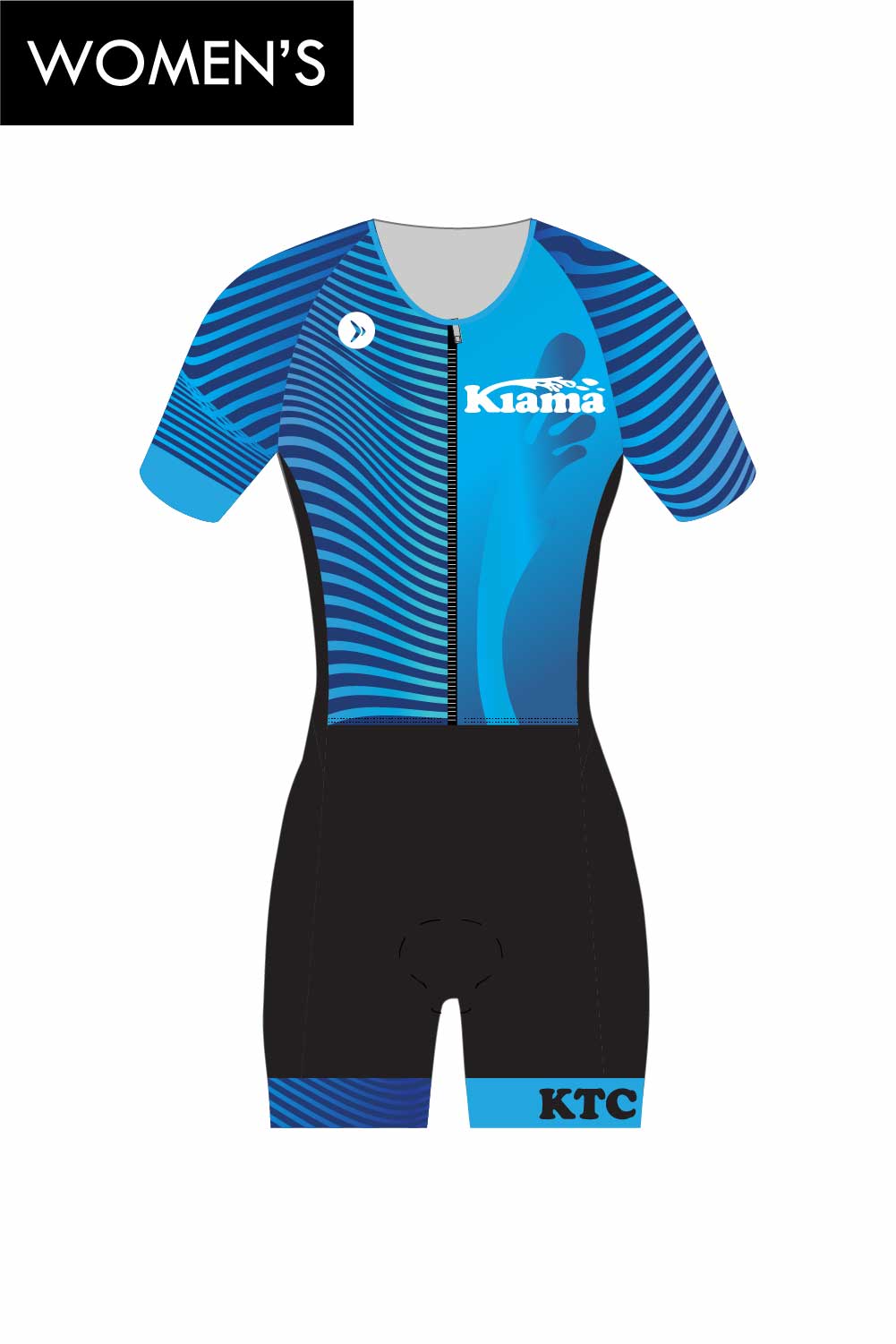 KTC Women's Sleeve Tri Suit