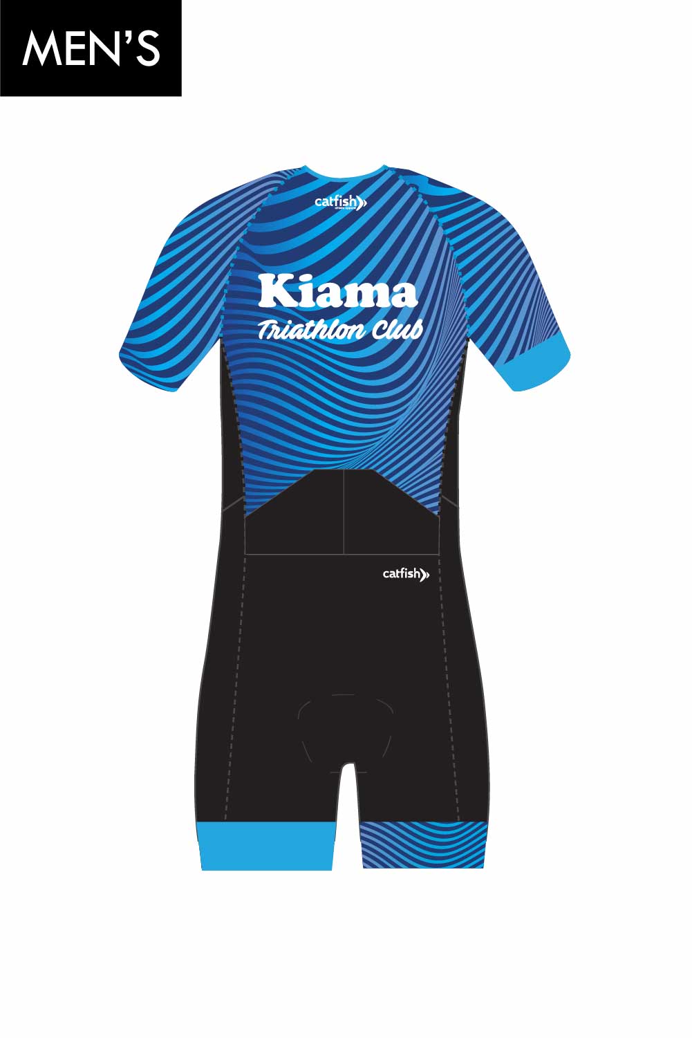 KTC Men's Sleeve Tri Suit