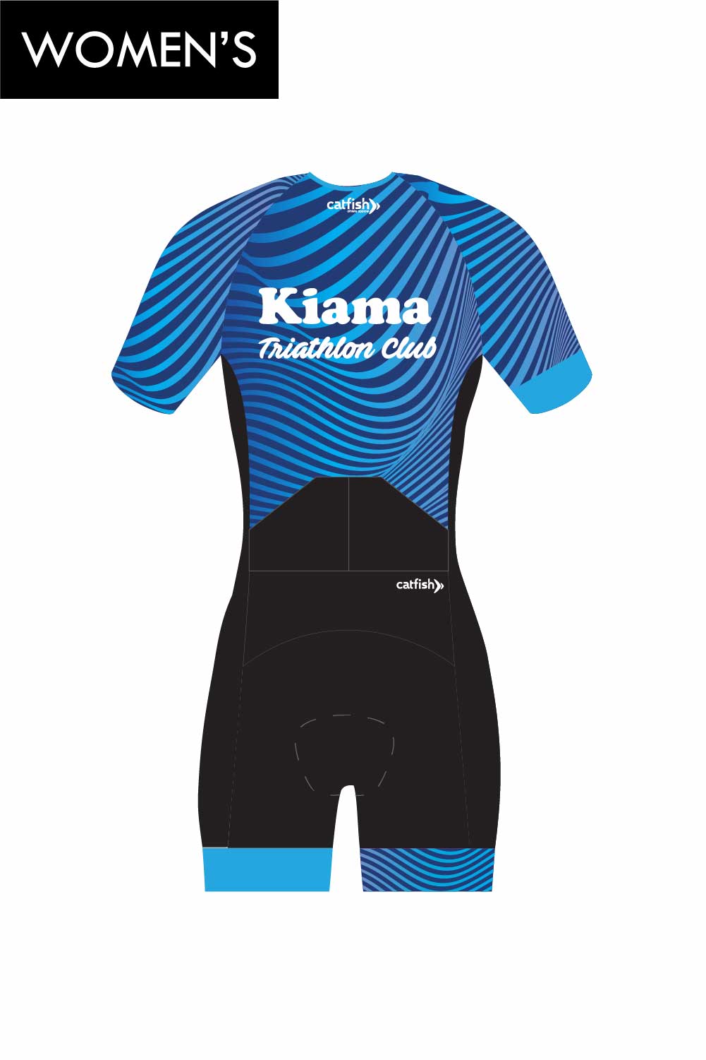 KTC Women's Sleeve Tri Suit