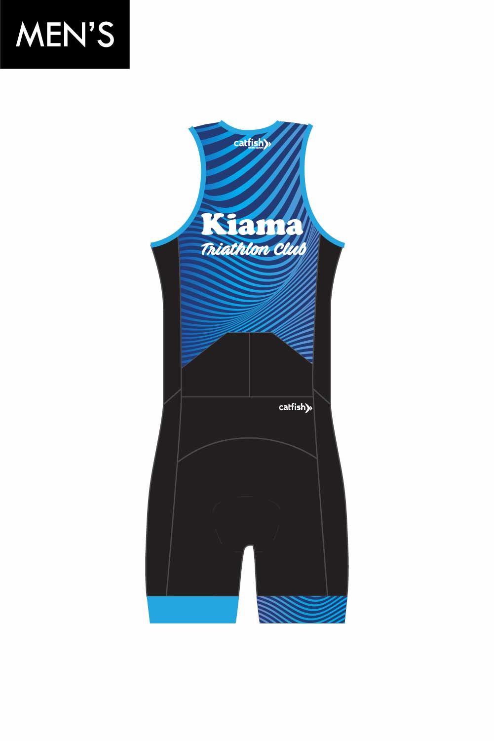 KTC Men's Zip Tri Suit