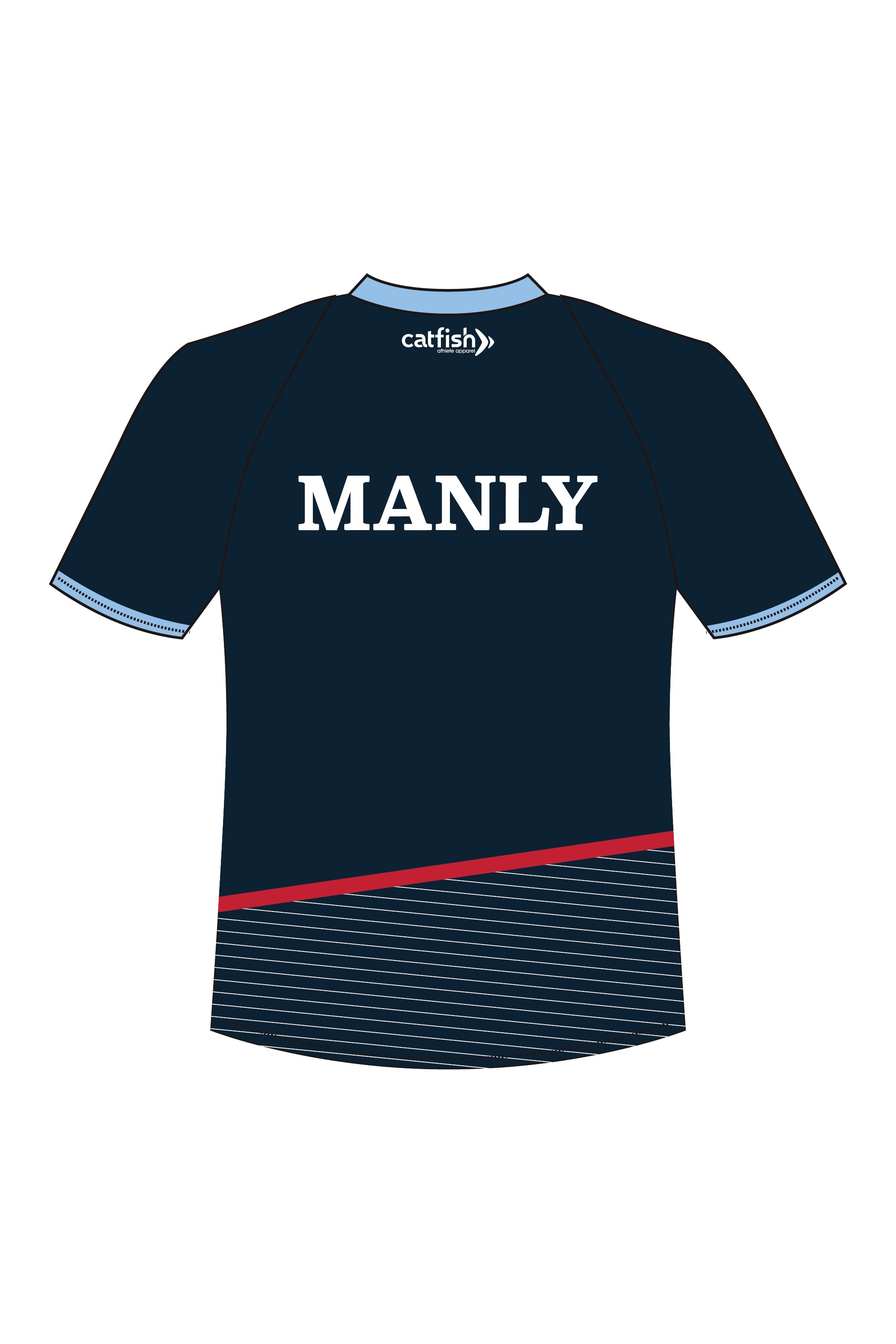 Manly Swimming Club Men's Sports Tee