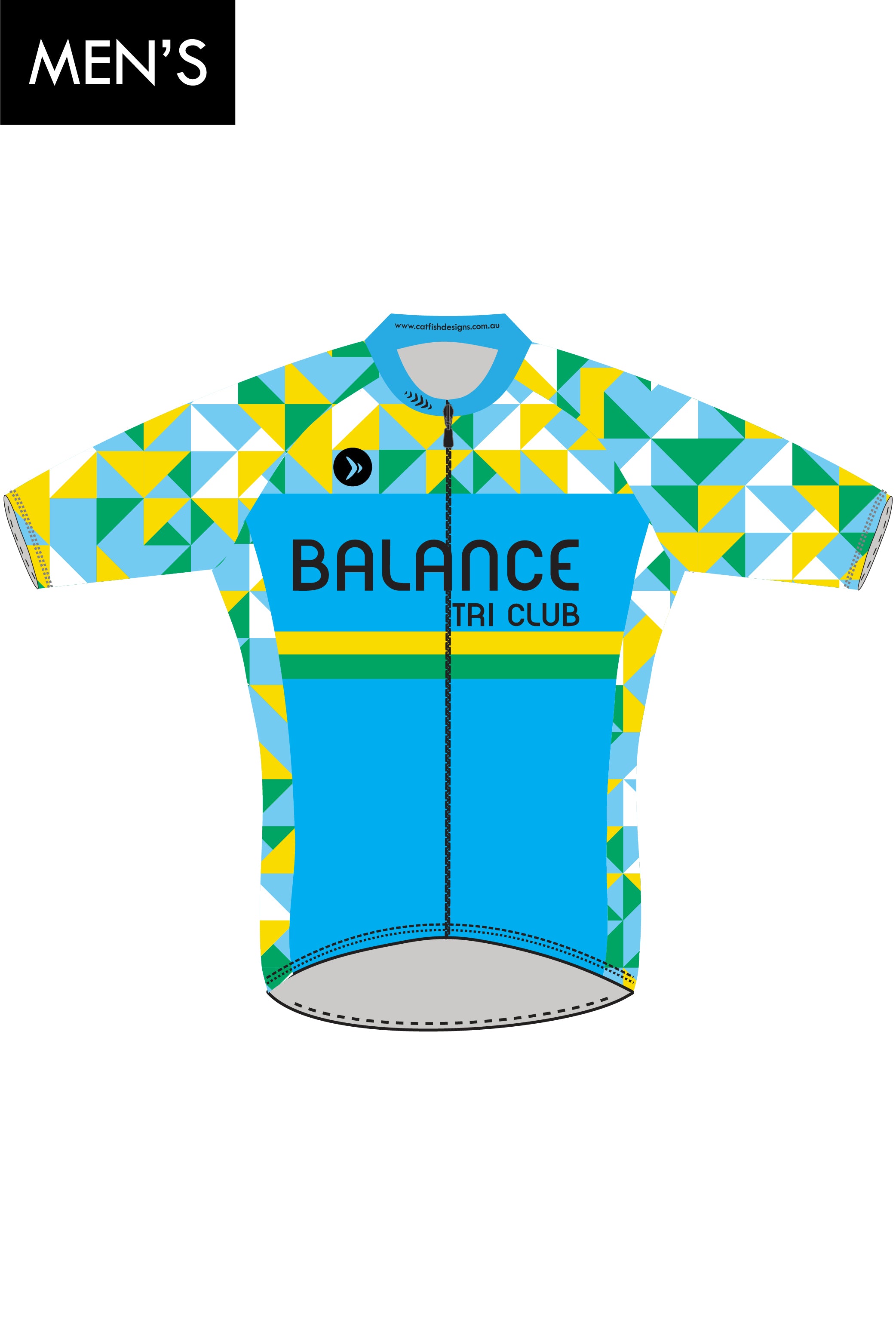 Balance Tri Men's Cycle Jersey