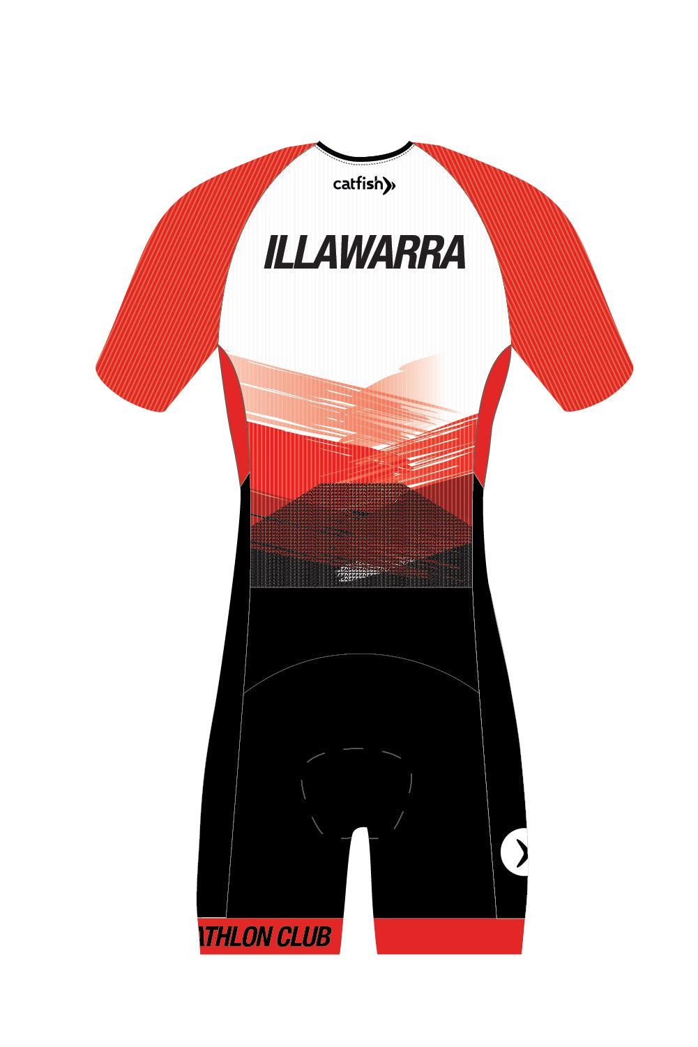 Illawarra Tri Club Men's Aero Sleeve Tri Suit