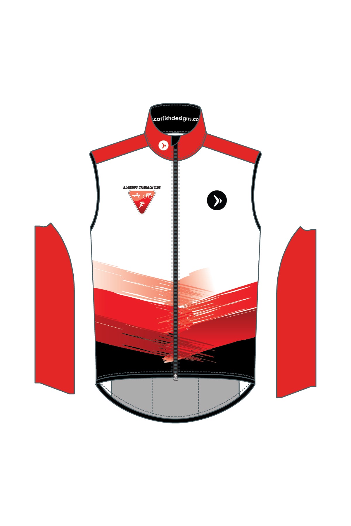 Illawarra Tri Club Men's Cycle Vest
