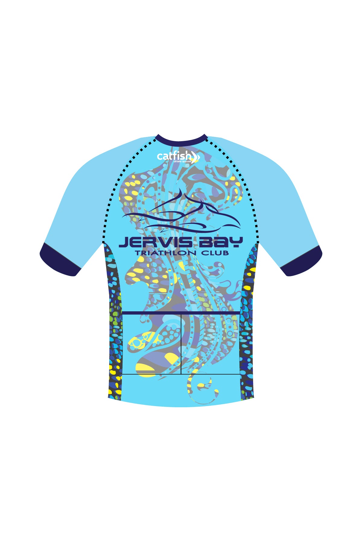 Jervis Bay Tri Club Men's Sleeve Tri Top