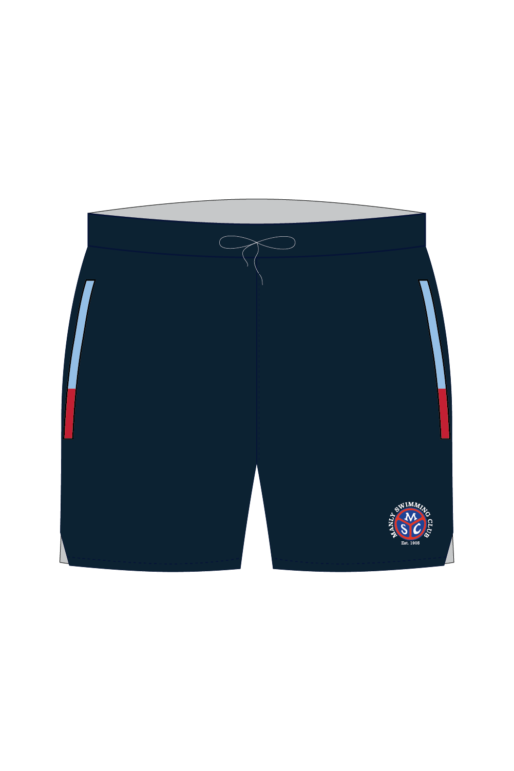 Manly Swimming Club Kid's Shorts