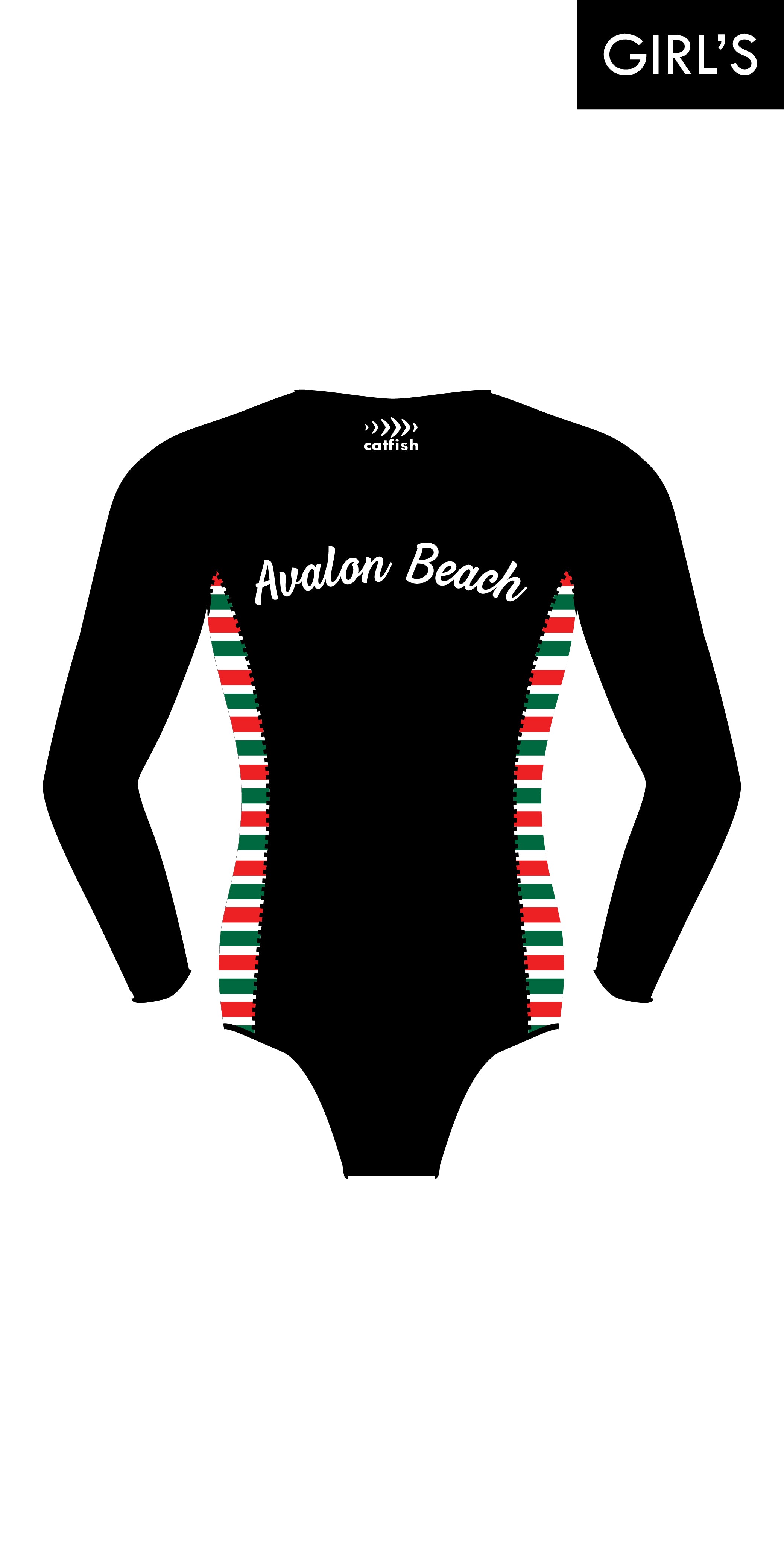 Girl's Avalon Beach SLSC Surf Suit