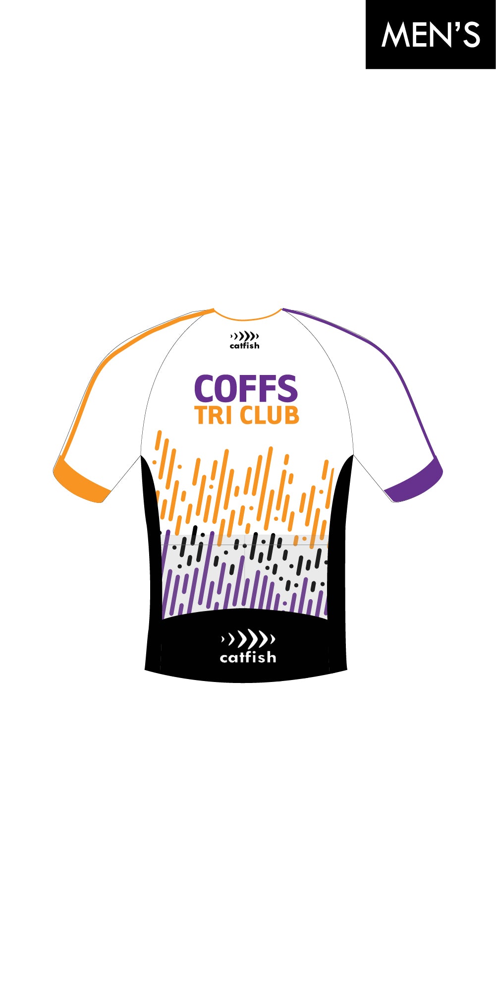 Coffs Harbour Tri Club Sleeve Tri Top