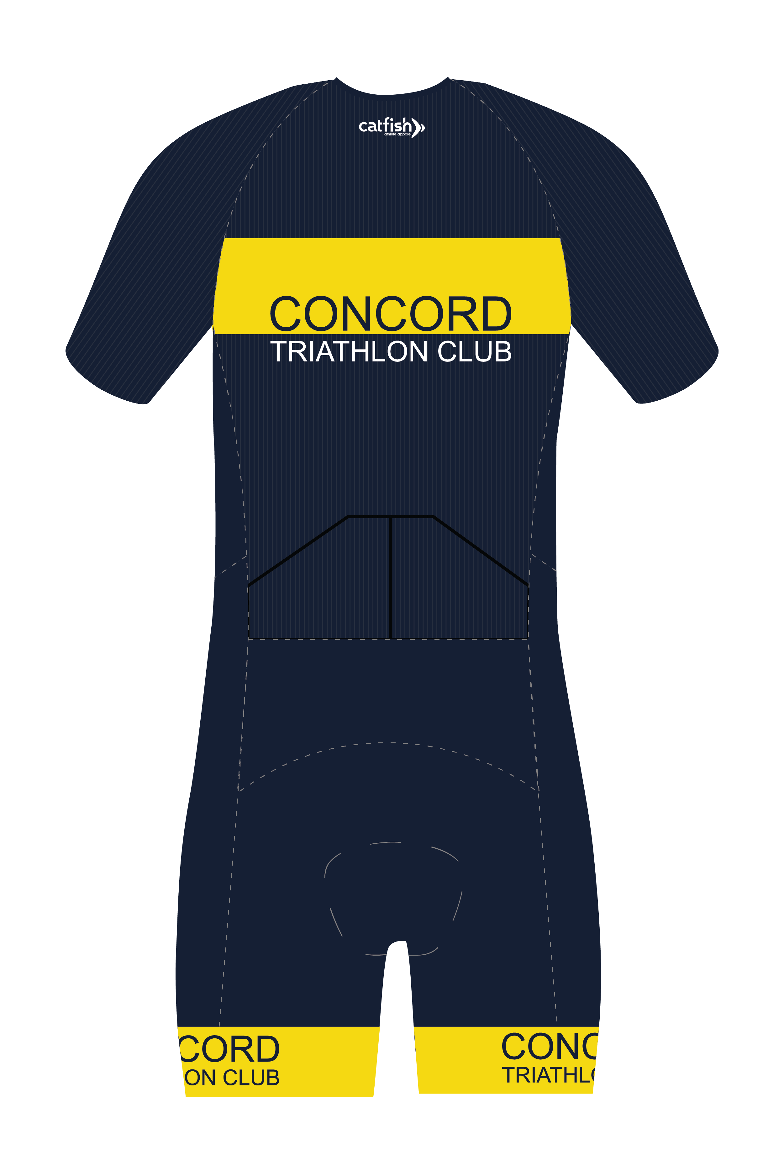 Concord Tri Club Women's Aero Sleeve Tri Suit