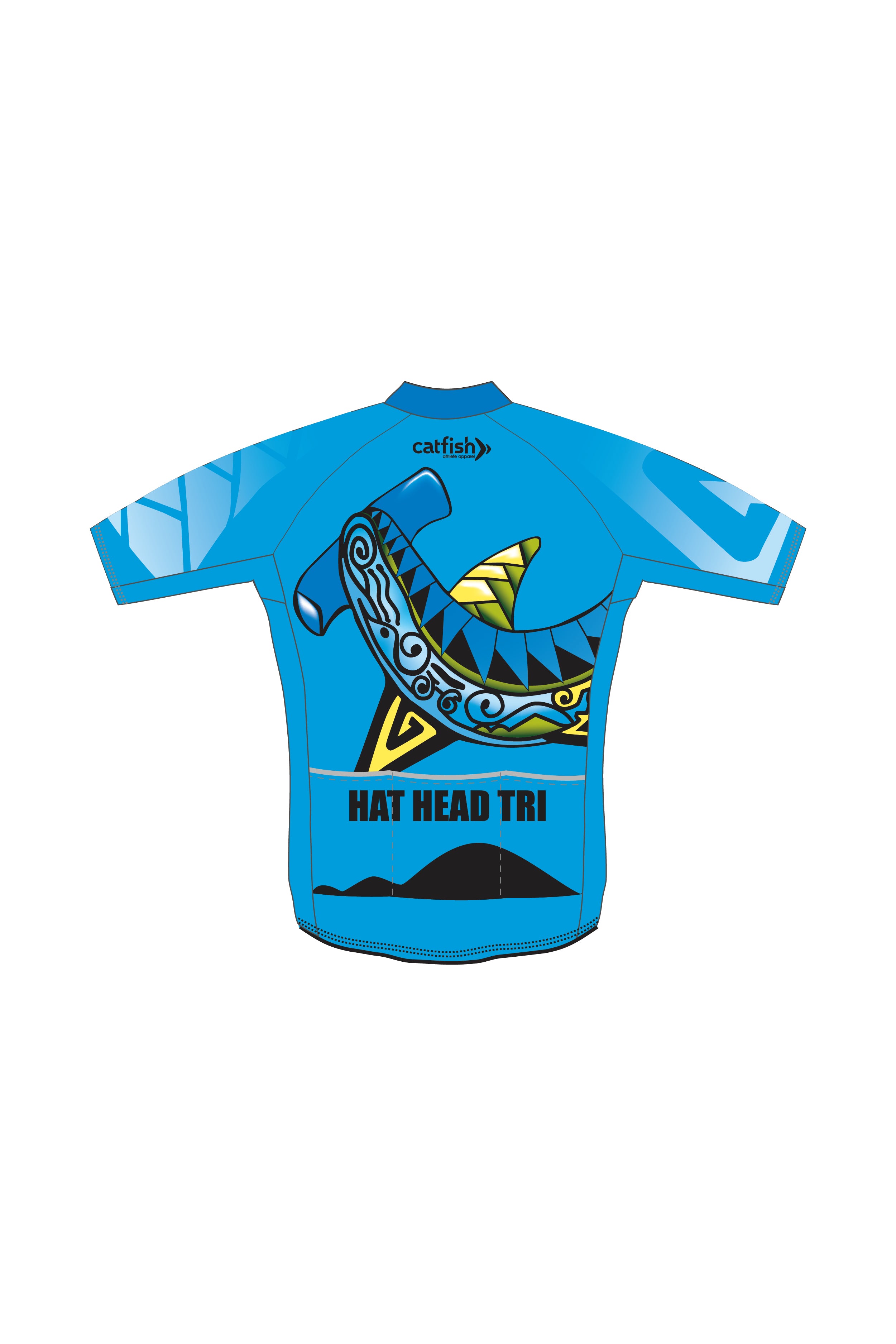 Hat Head Tri Men's Cycle Jersey