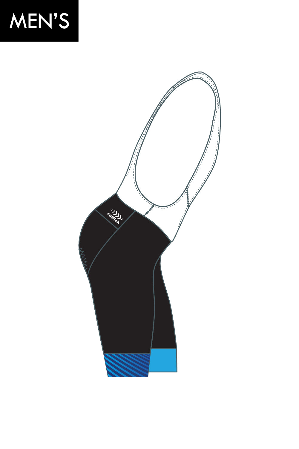 KTC Men's Cycle Bibs