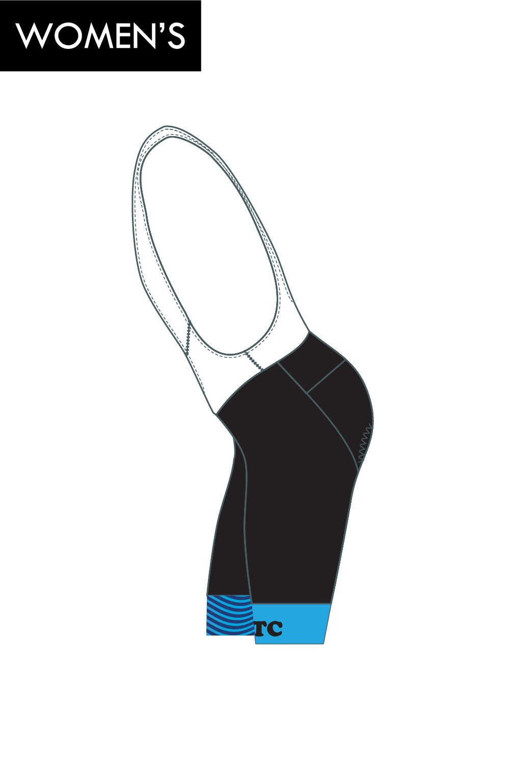 KTC Women's Cycle Bibs