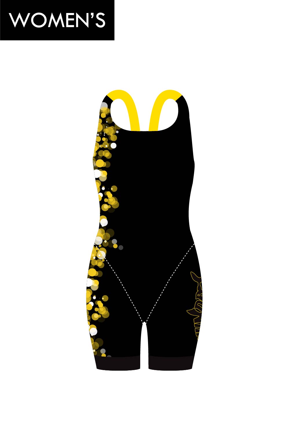 Nundah Sharks Women's Open Back Race Suit
