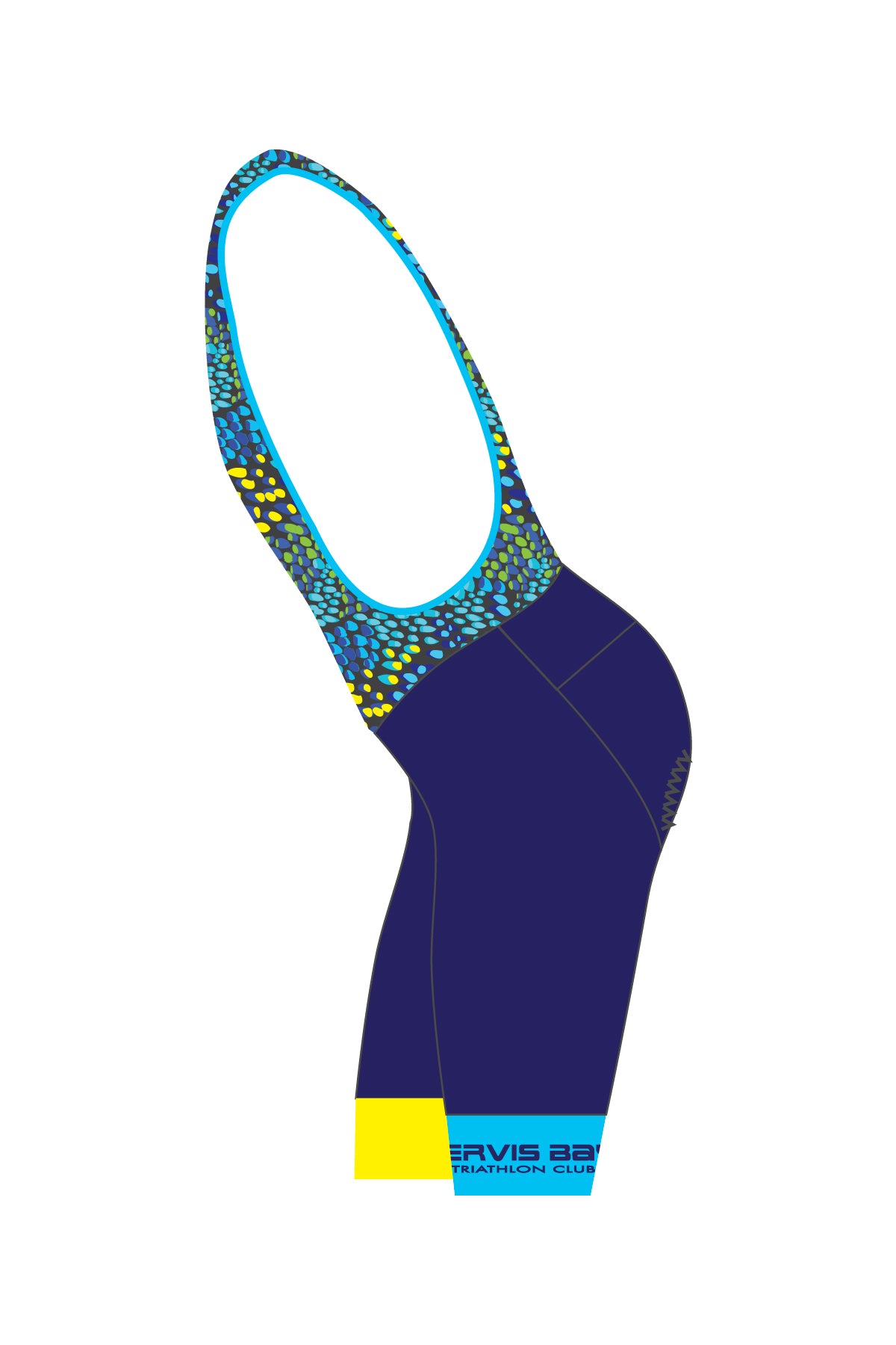 Jervis Bay Men's Cycle Bib