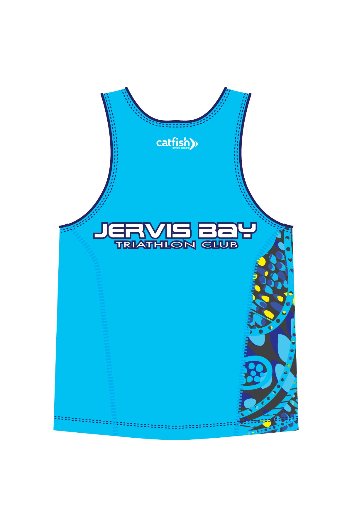 Jervis Bay Tri Club Men's Run Singlet