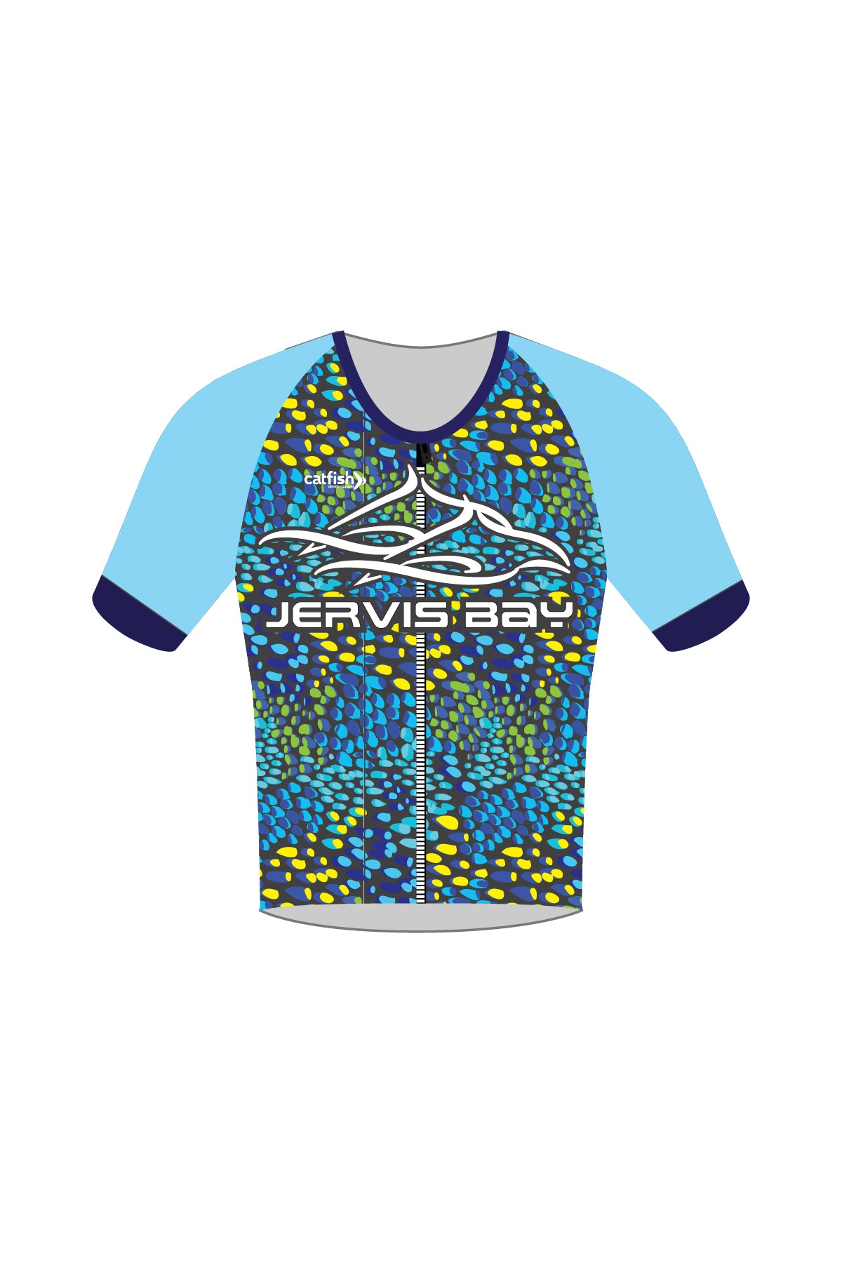 Jervis Bay Tri Club Men's Sleeve Tri Top